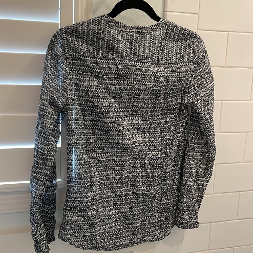 Navy And White Delicate Pattern Anthropologie Blo… - image 7